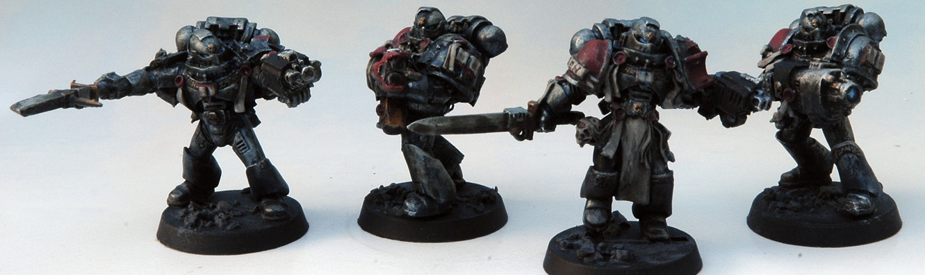 Space Marines Chevaliers gris