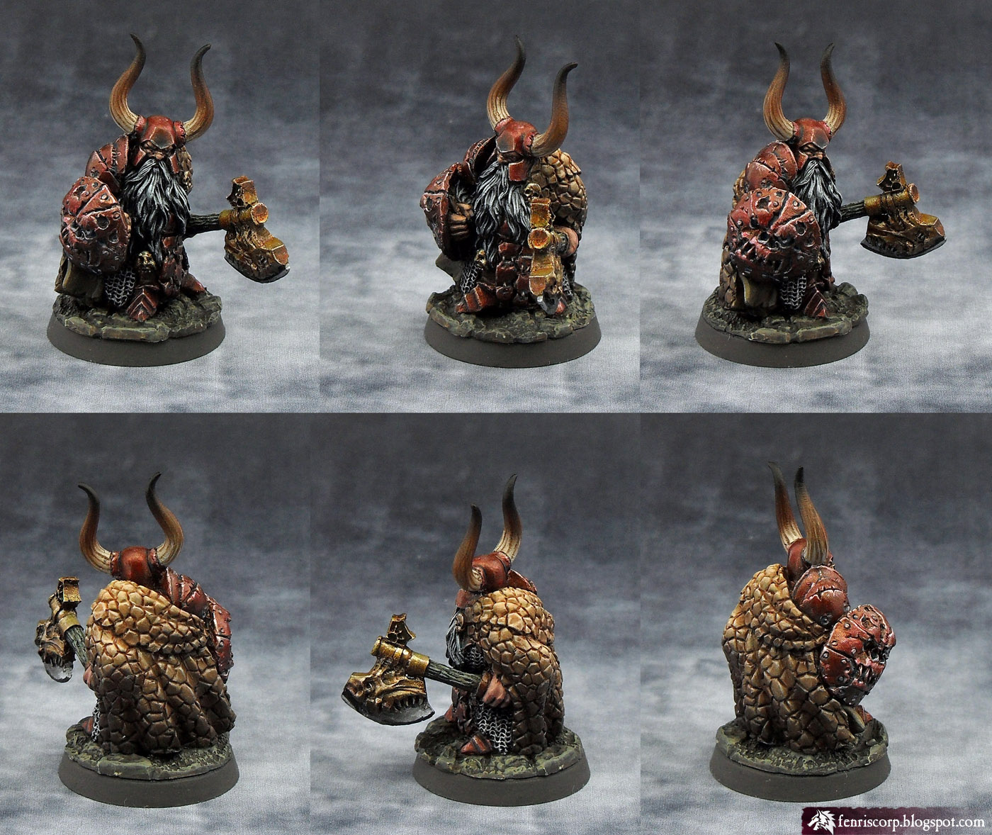 Aventuriers du Donjon - Scibor nain dwarf warrior