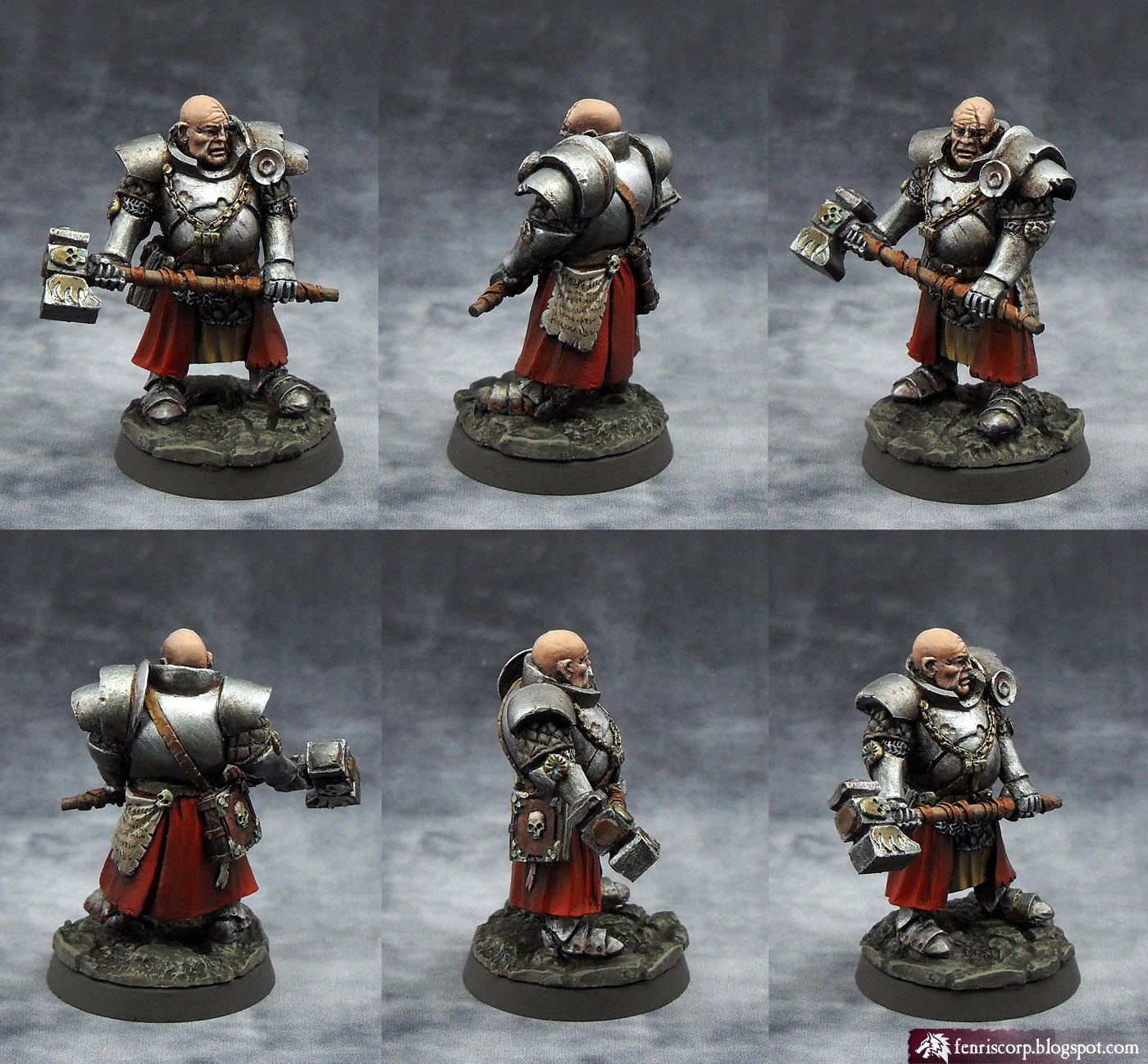 Aventuriers du Donjon - Scibor Pretre-guerrier warrior-priest