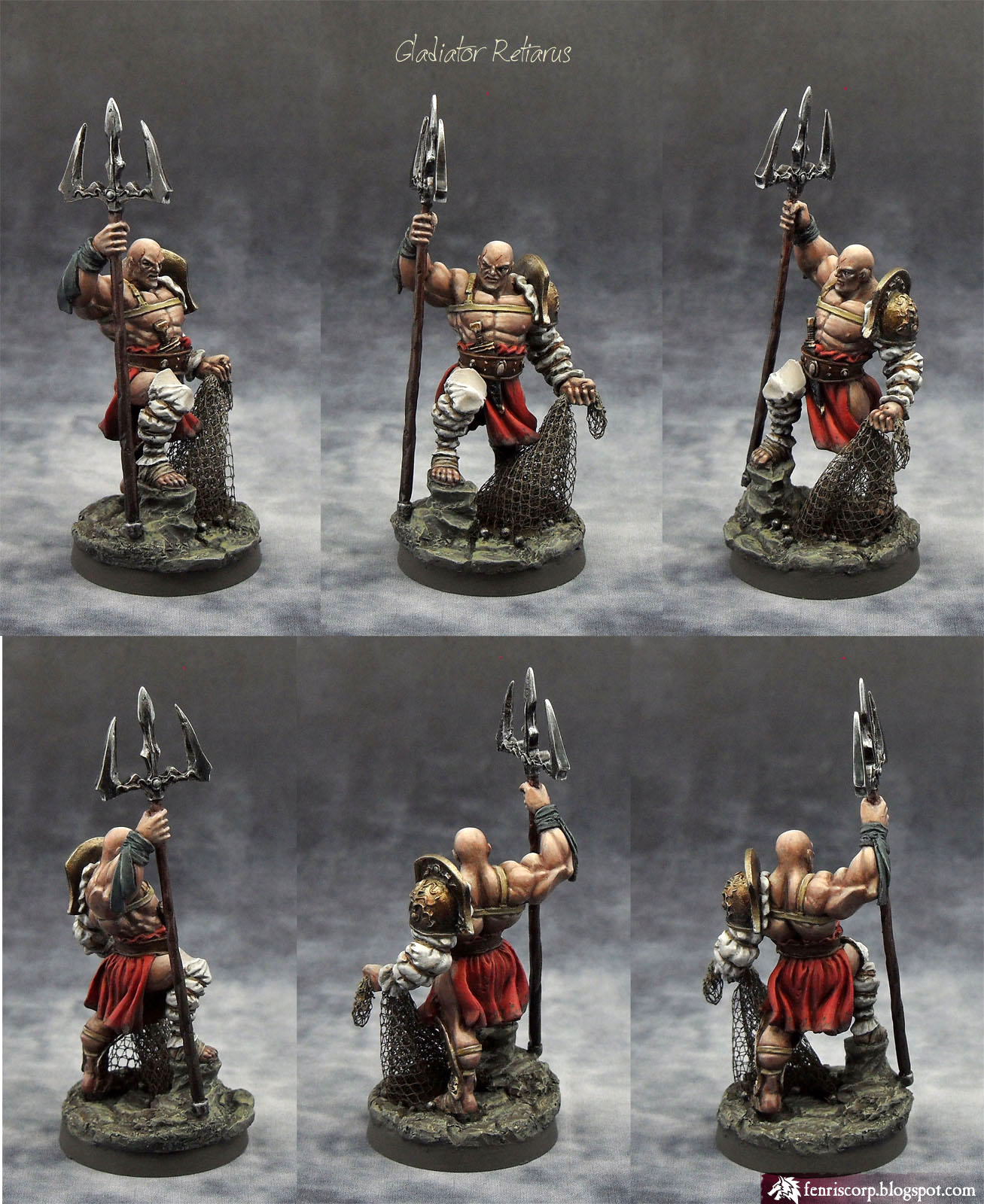Aventuriers du Donjon - Tale of war Gladiator Retiarus Retiaire