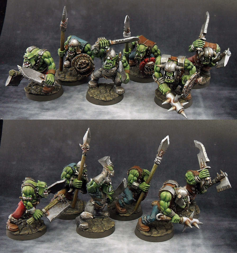 Donjon warhammer guerriers orcs warriors fenriscorp