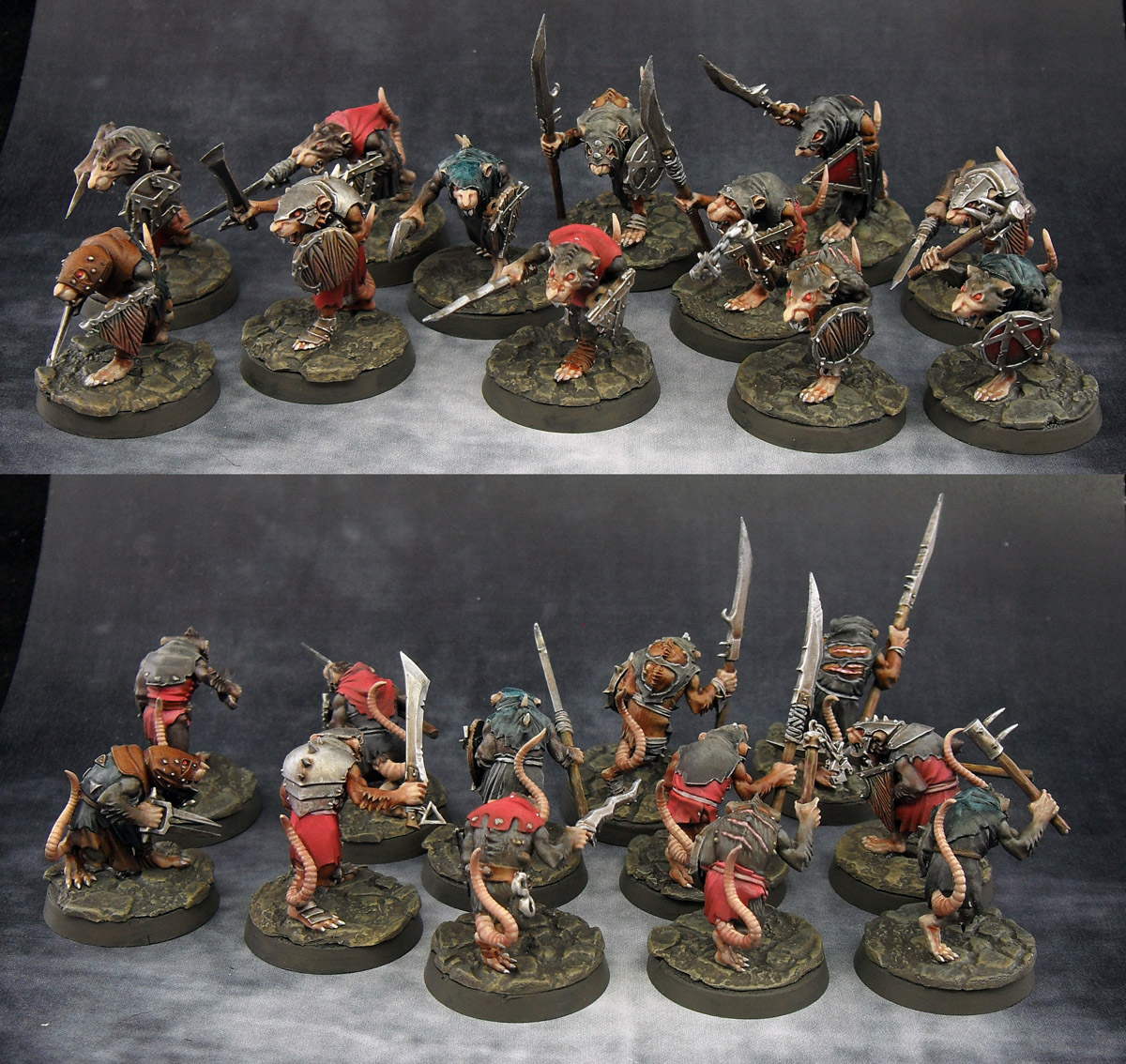 Donjon warhammer skavens guerriers clans warriors fenriscorp